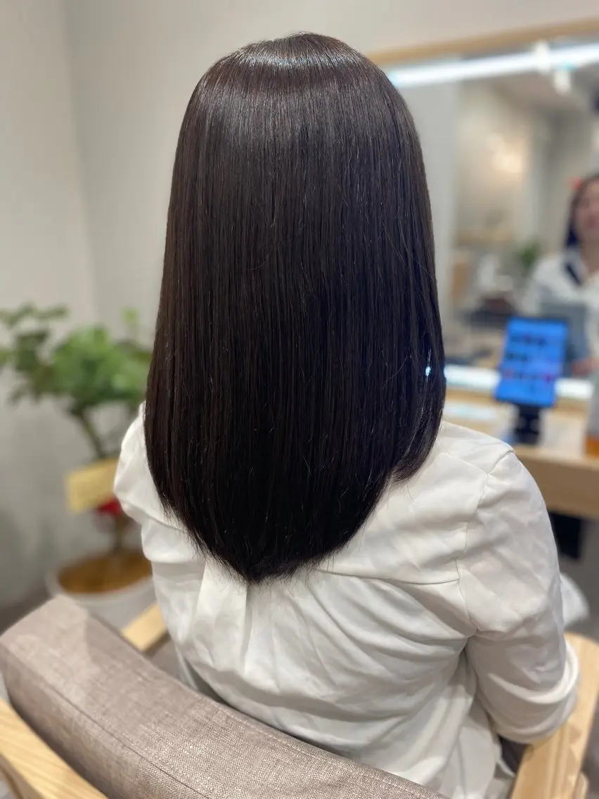 ロング カラー 🫧 ハシヅメのヘアスタイル