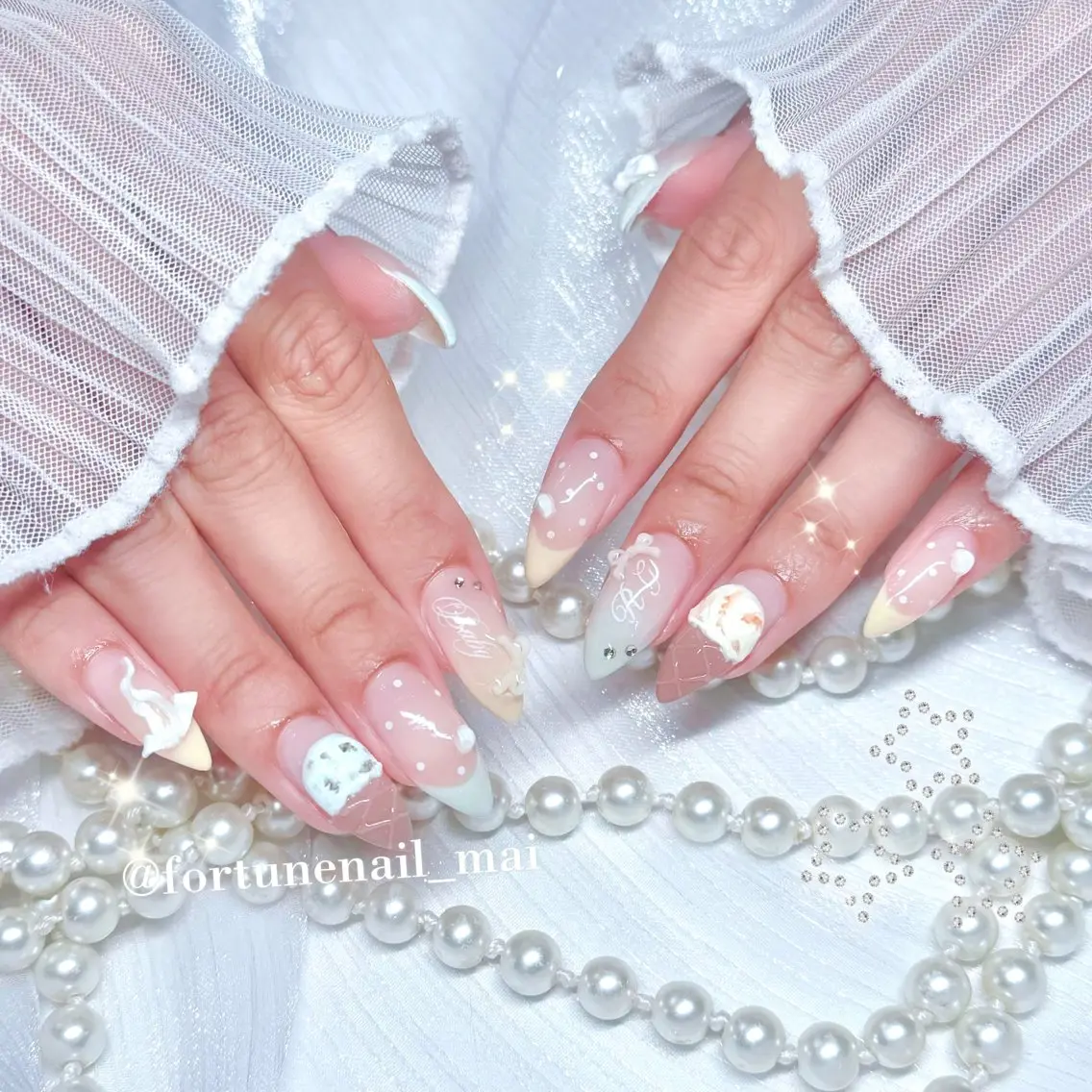 ネイル ハンドネイル 🎀Mai 🎀✩.のネイルデザイン