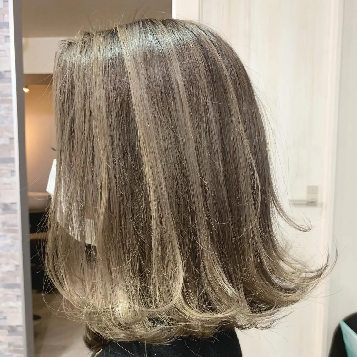 ミディアム カラー 髪質改善 Daisukiのヘアスタイル