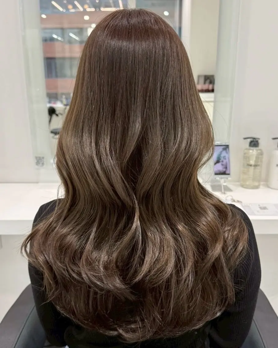 ロング ヘアカラー トリートメント 透明感🤍×髪質改善 🫧Kaitoのヘアスタイル