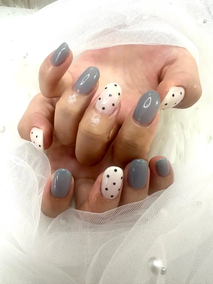 ネイル ハンドネイル nail🩵ྀི Rioのネイルデザイン