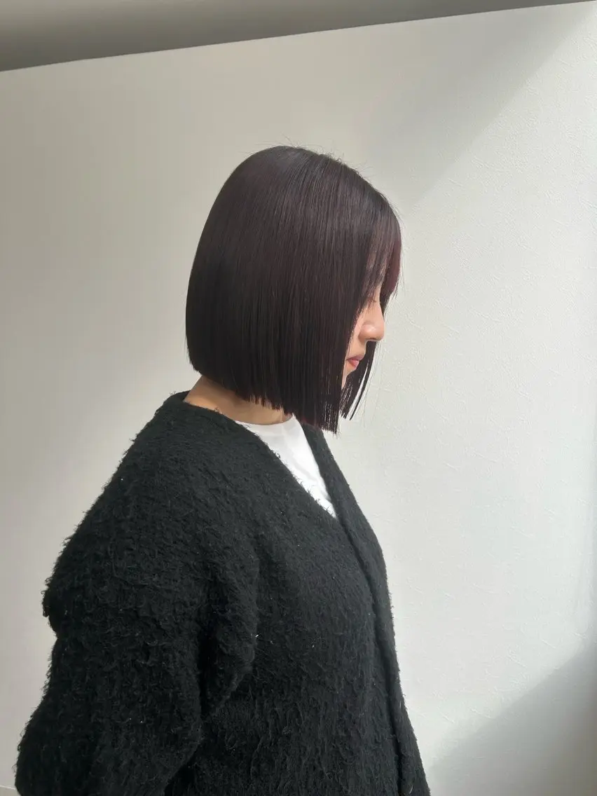 ショート ボブ カット タナカ レイヤのヘアスタイル