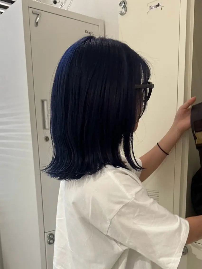 ミディアム カラー ヘアカラー 🪼AYUKA🪼 モデルさん大募集‼️のヘアスタイル