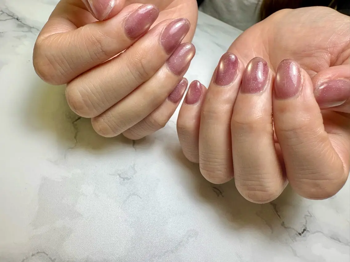 マグネットネイル💅オフありの写真