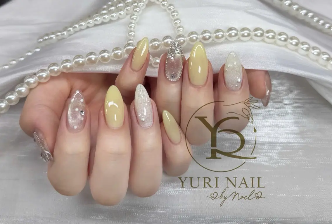 ネイル チークネイル フットネイル フレンチネイル グラデーション キラキラネイル ハンドネイル フットネイル ハンドケア YURI Nail Funabashiのネイルデザイン
