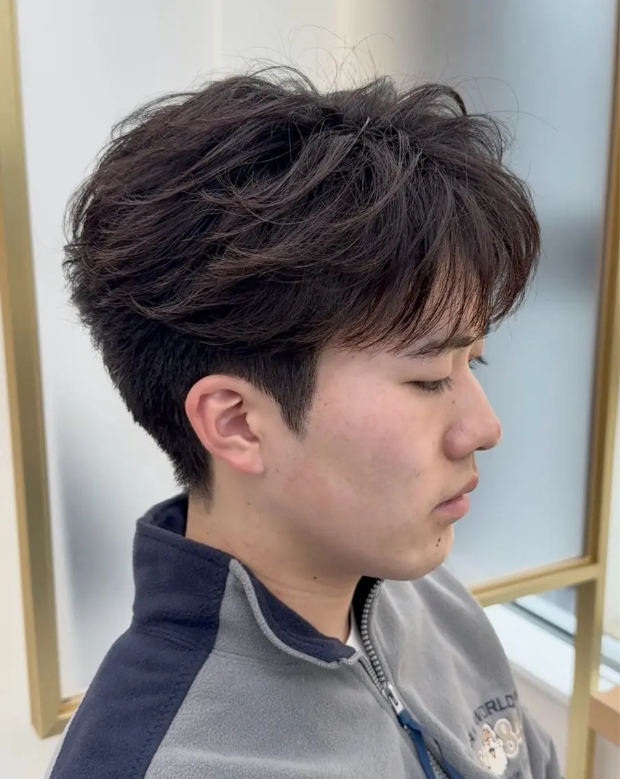 メンズ カット 伊佐治 秀弥のヘアスタイル