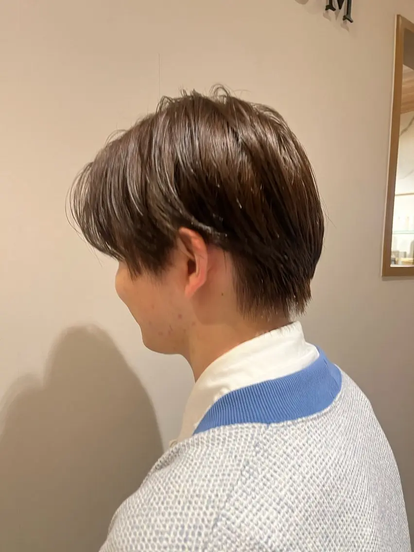 カラー アッシュ アッシュブラウン ブラウンカラー ひなた /鎌倉美容室のヘアスタイル
