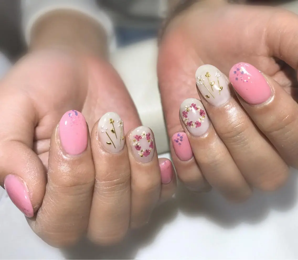 ネイル フットネイル シンプルネイル 春ネイル 夏ネイル ホワイト nail fufla ♡yamane♡のネイルデザイン