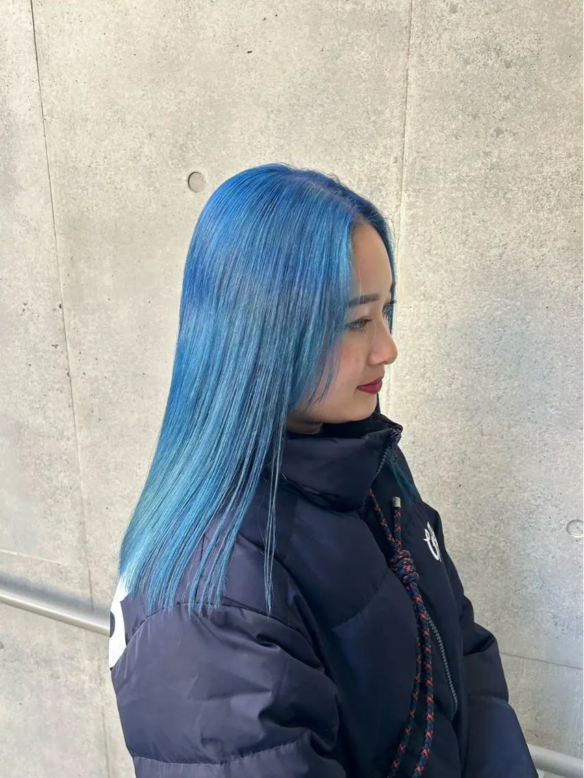 ロング カラー 韓国レイヤー kira🌛のヘアスタイル