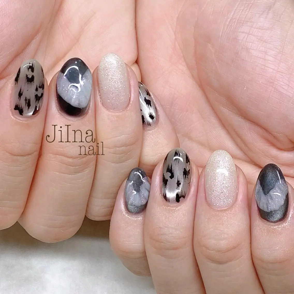 ネイル 持ち込み JiIna nailのネイルデザイン