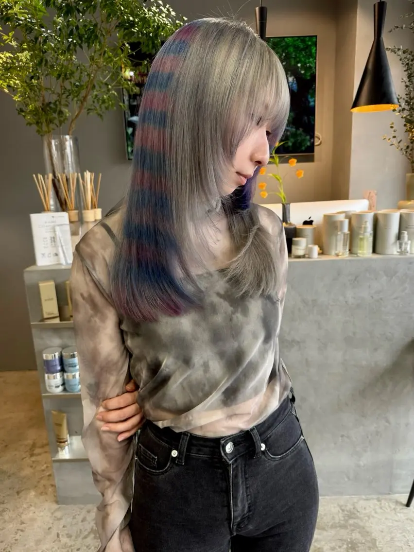 ロング カット ヘアカラー 🍀石川尚之🍀 HELIMのヘアスタイル