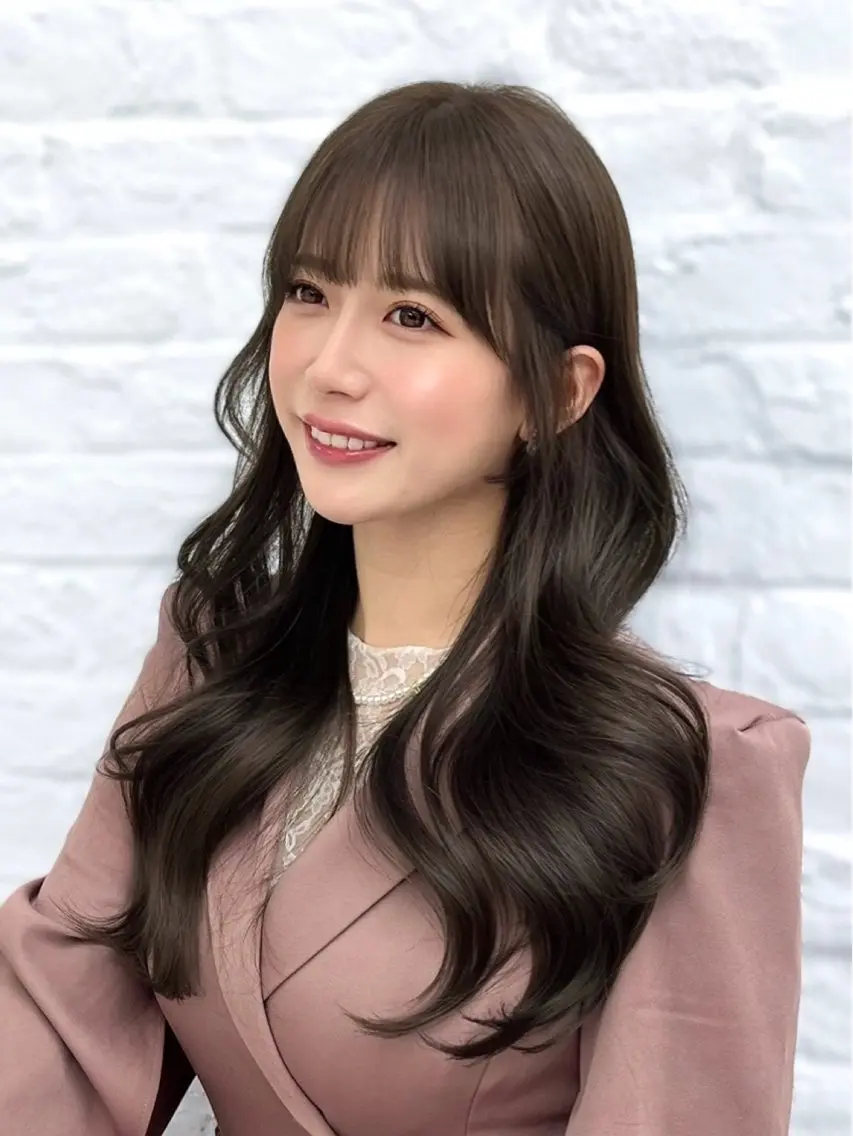 セミロング カラー パーマ ヘアアレンジ ブリーチ ケアブリーチ ダブルカラー ボブ 髪質改善 韓国ヘア×2way 🇰🇷和知拓郎のヘアスタイル