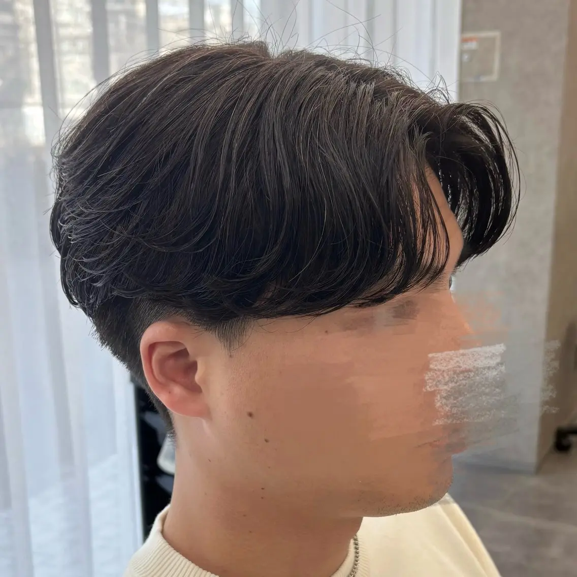 ショート パーマ メンズ メンズパーマ カット パーマ いちか🤍 COQU千葉のヘアスタイル