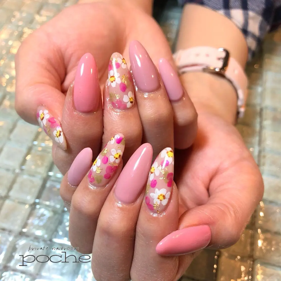 ネイル 春ネイル ハンドネイル 工藤 理恵のネイルデザイン
