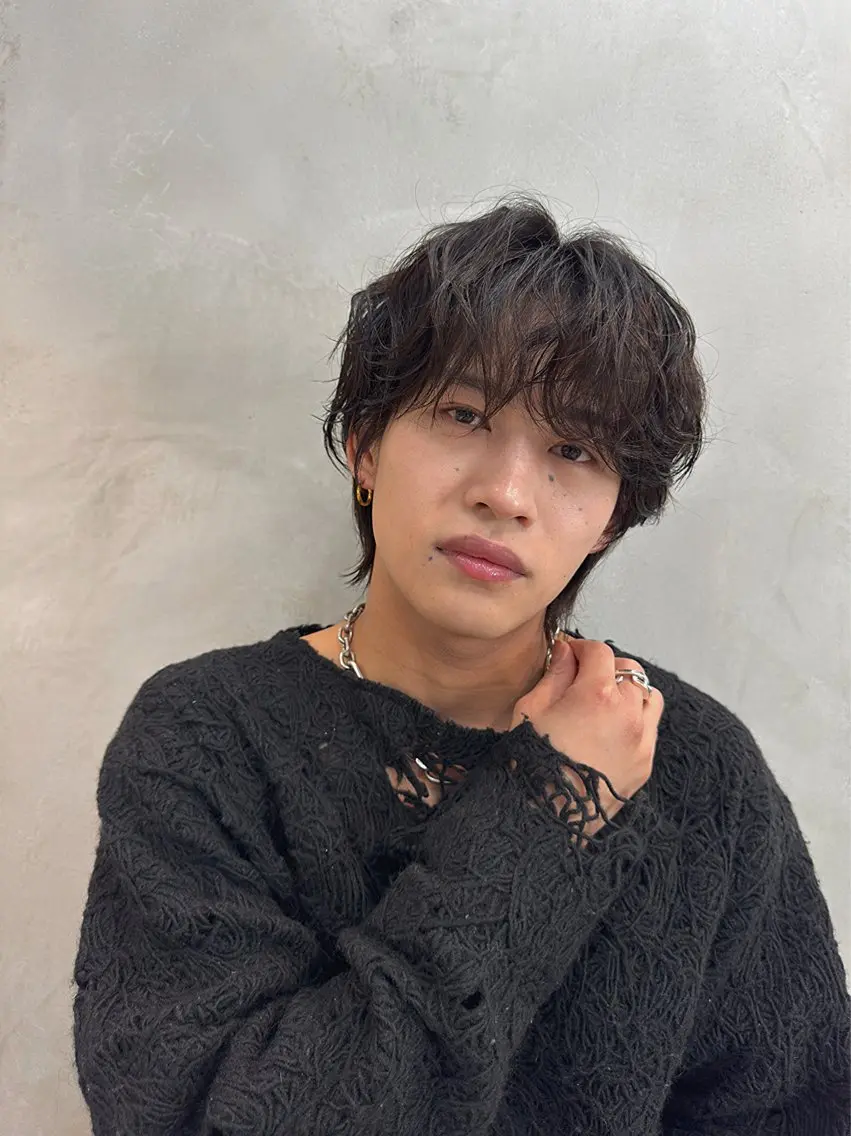 【men's限定】カット+シャドウパーマの写真