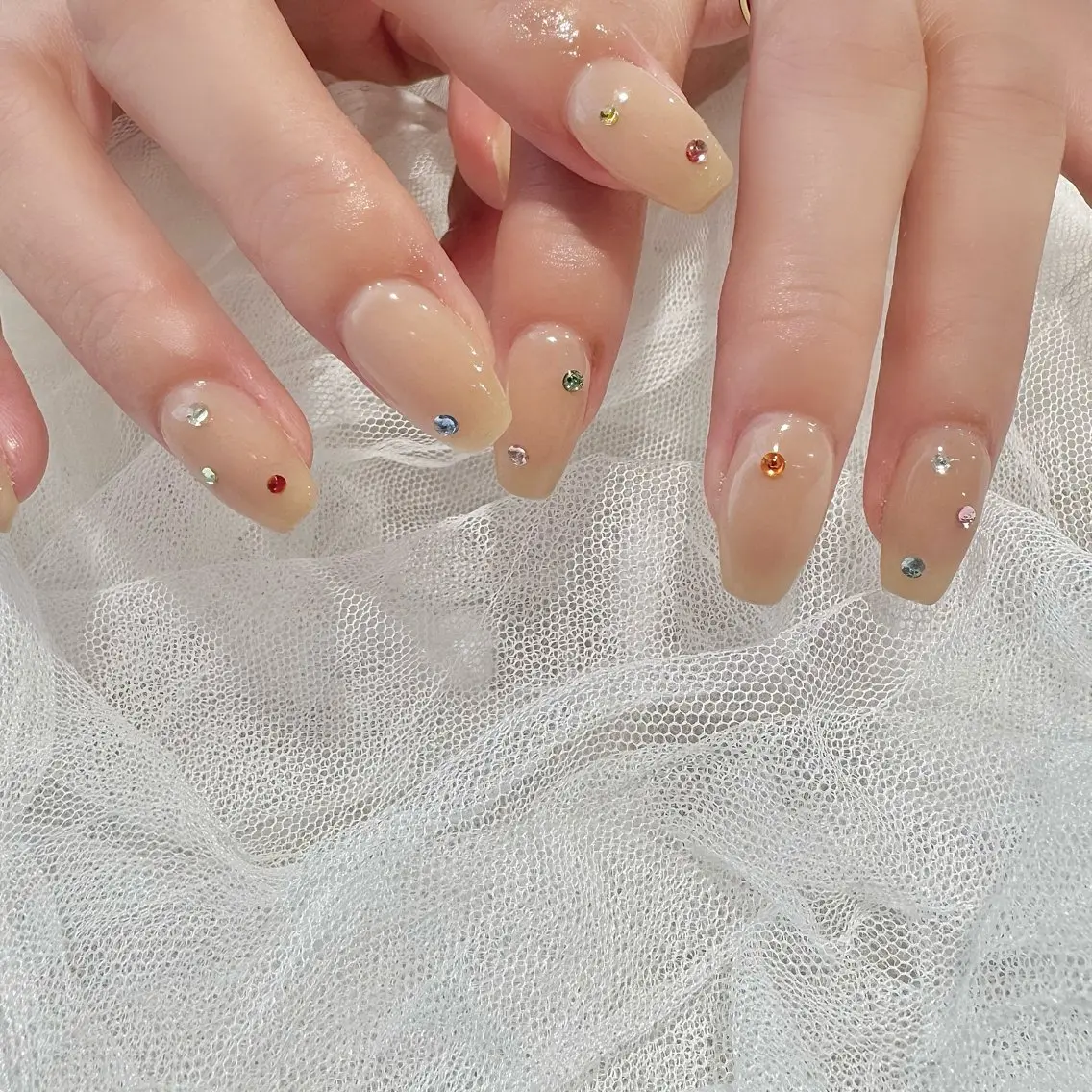 ネイル ハンドネイル 新井 ひなののネイルデザイン