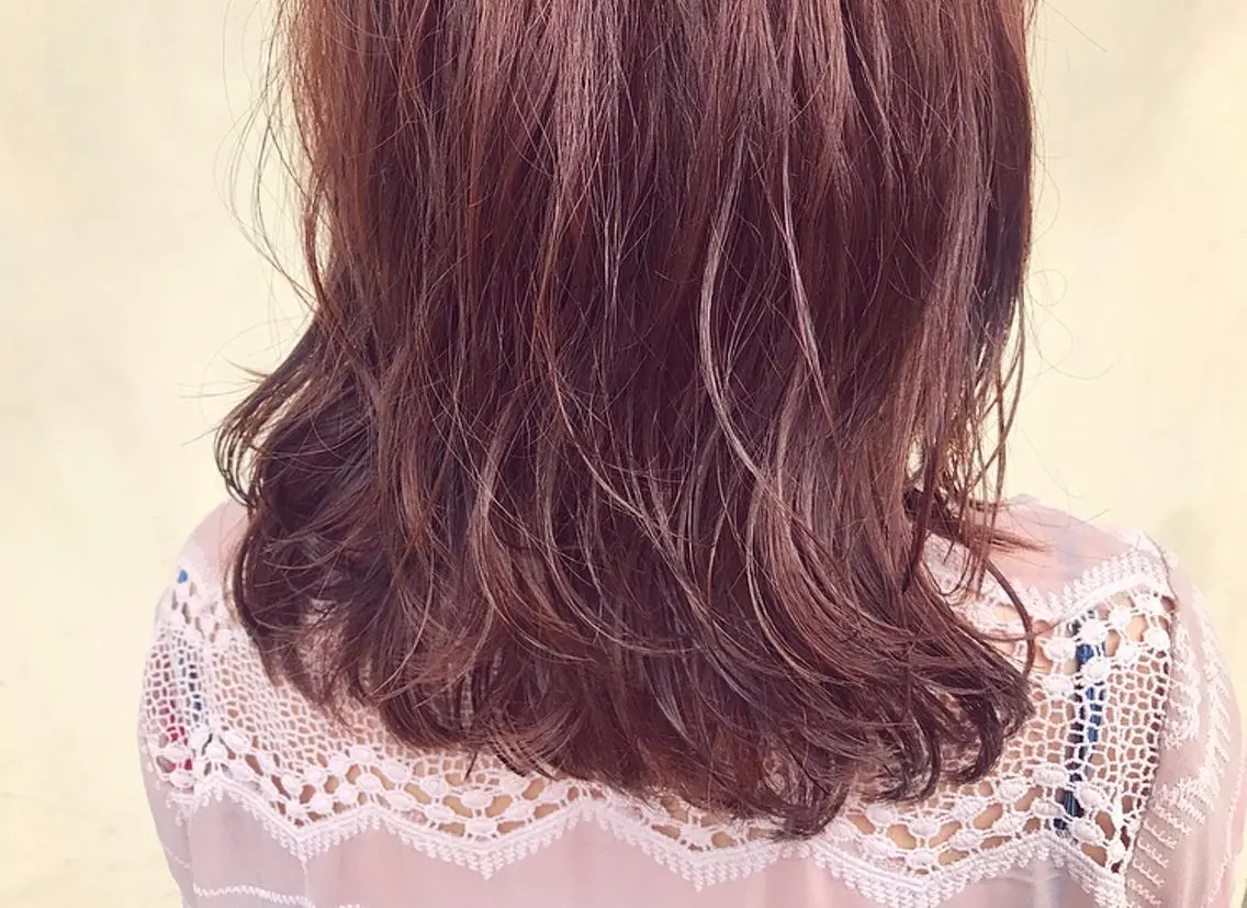 ミディアム ピンクブラウン 大阪福島韓国束感まつ げ Sayaka🤍のマツエク・マツパデザイン