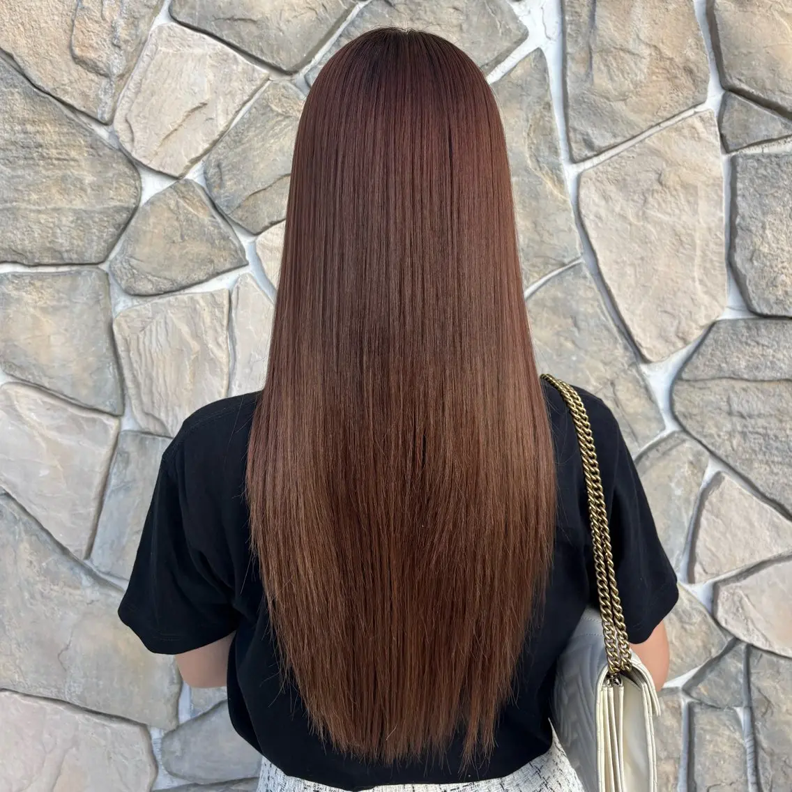 ロング カラー カット ヘアカラー 大西 未来のヘアスタイル