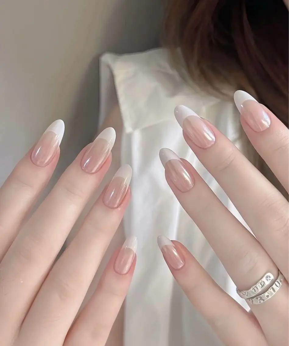 ネイル フレンチネイル Sora Nail Honastugiのネイルデザイン