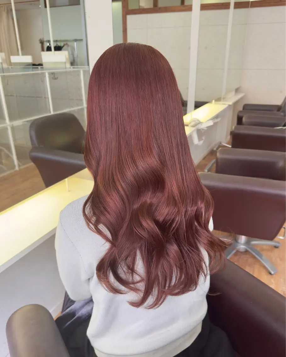 セミロング ヘアカラー トリートメント Hip's eyes 大宮のヘアスタイル