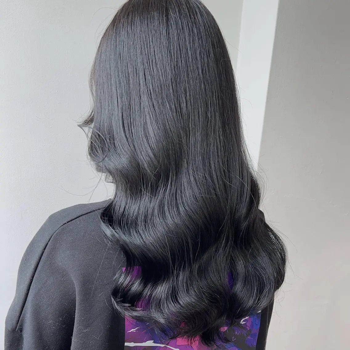 ロング カラー カット ヘアカラー トリートメント 𓏸レイヤー髪質改善 透けカラーカノン🫧のヘアスタイル