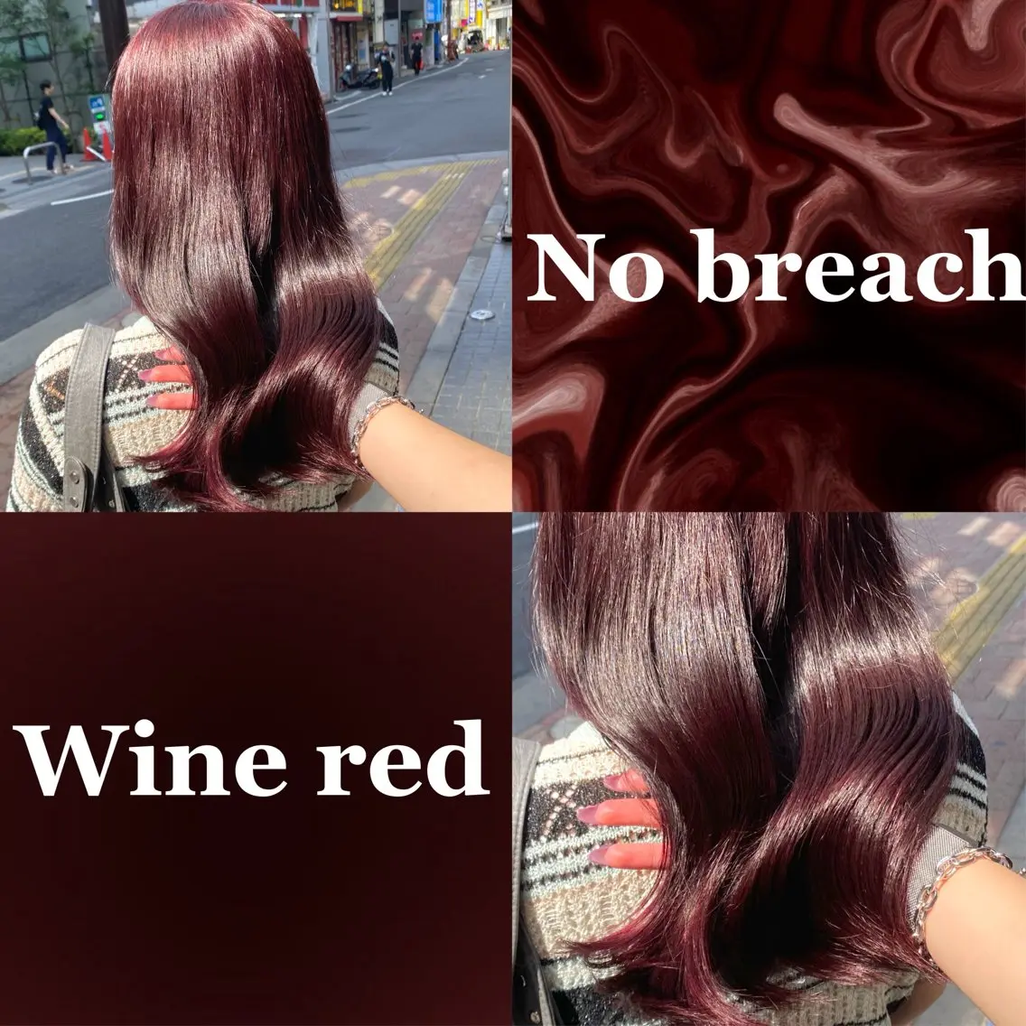 ロング カラー ブリーチ ダブルカラー ブリーチなしカラー レッドカラー カット ヘアカラー トリートメント 🖤大人可愛い⌇ 𝐑 𝐈 𝐎🖤のヘアスタイル