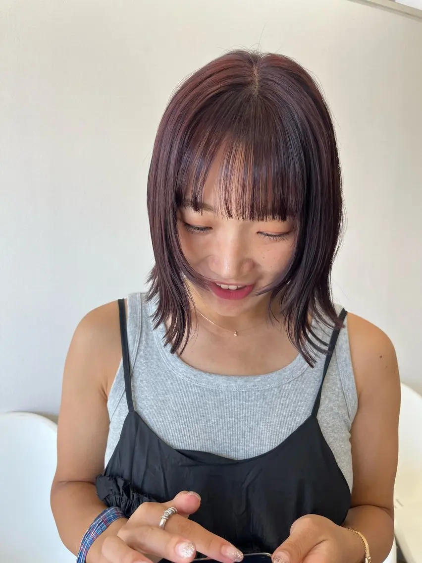 ショート カラー カット ヘアカラー トリートメント 🌼sunc HINAMI🌼のヘアスタイル