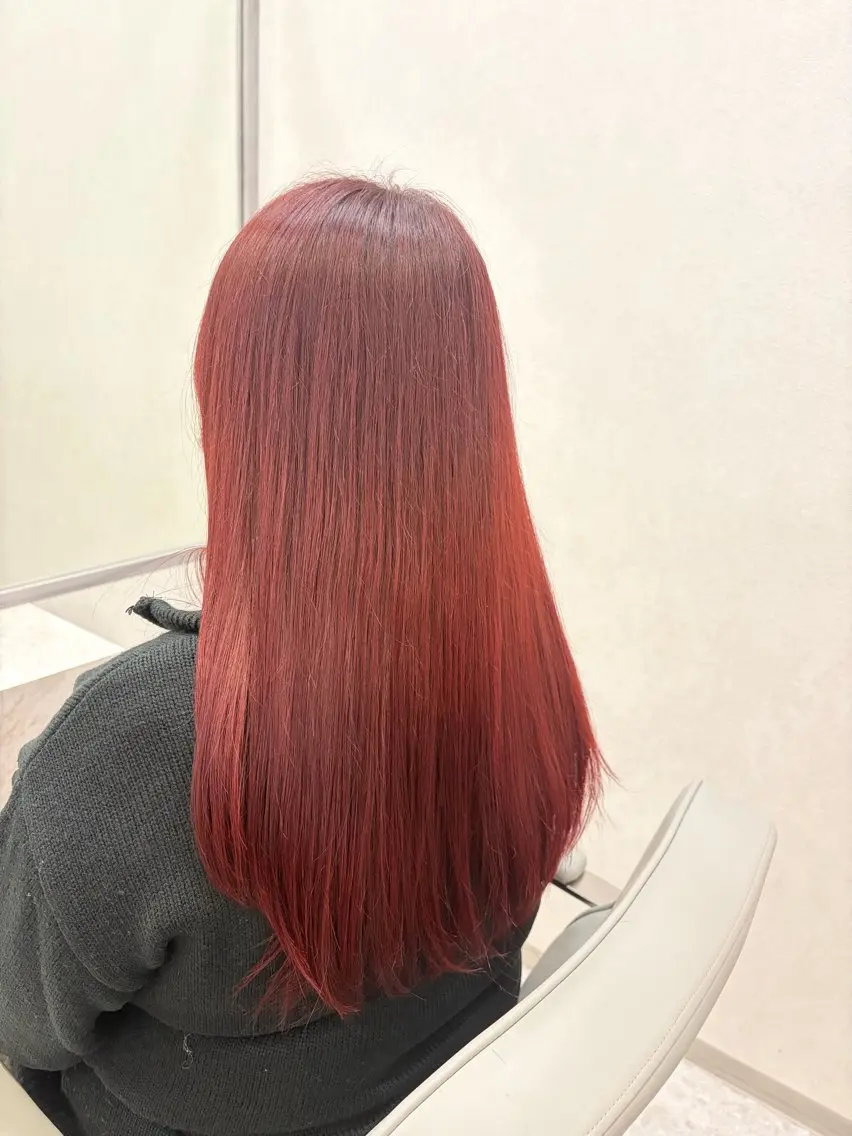 ブリーチなしWカラーの写真