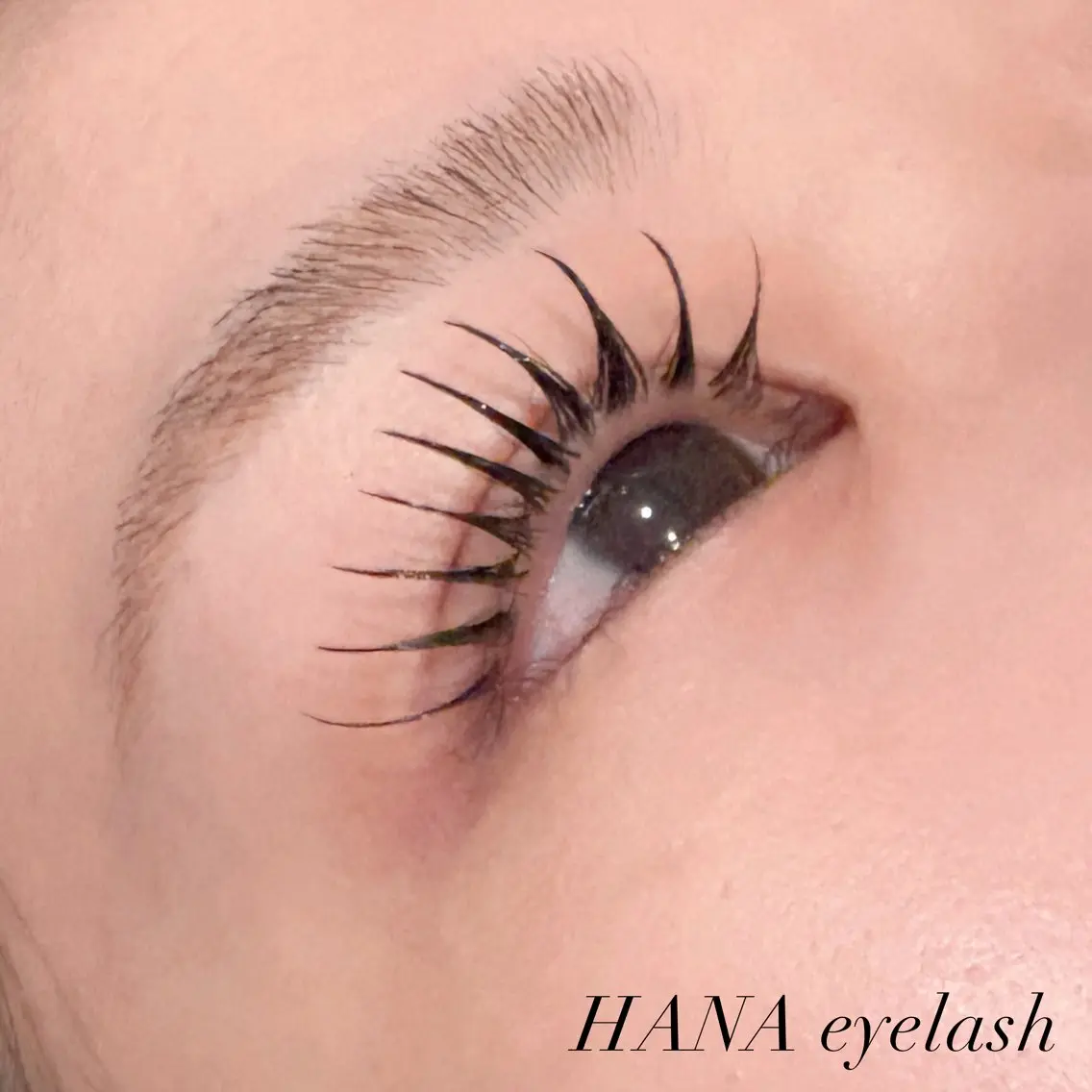 マツエク・マツパ フラットラッシュ パリジェンヌラッシュリフト まつげパーマ マツエク eyelash👀 HANAさなのマツエク・マツパデザイン