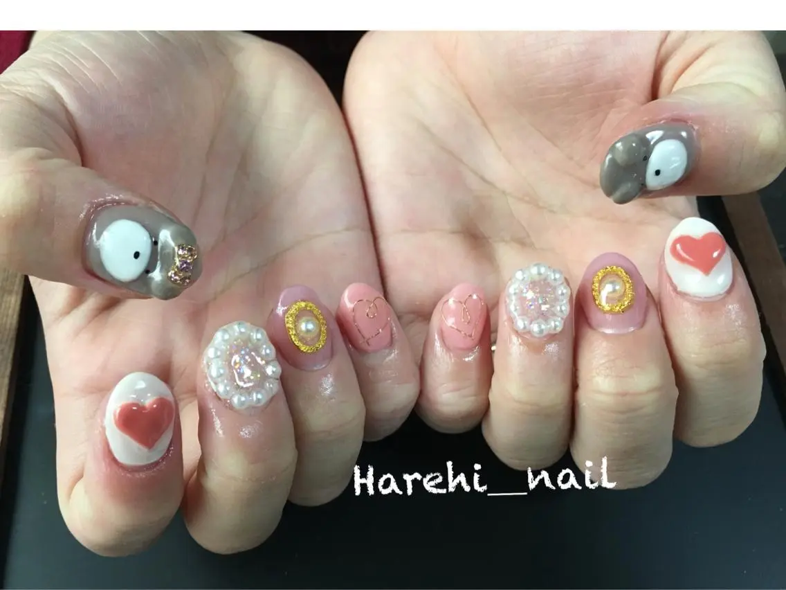 ネイル ハンドネイル Harehi_ nailのネイルデザイン