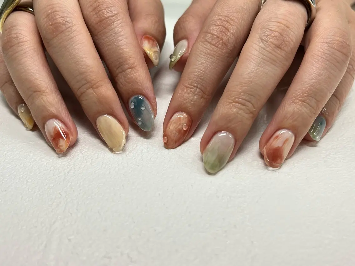 ネイル ニュアンスネイル ハンドネイル eri chan nailのネイルデザイン