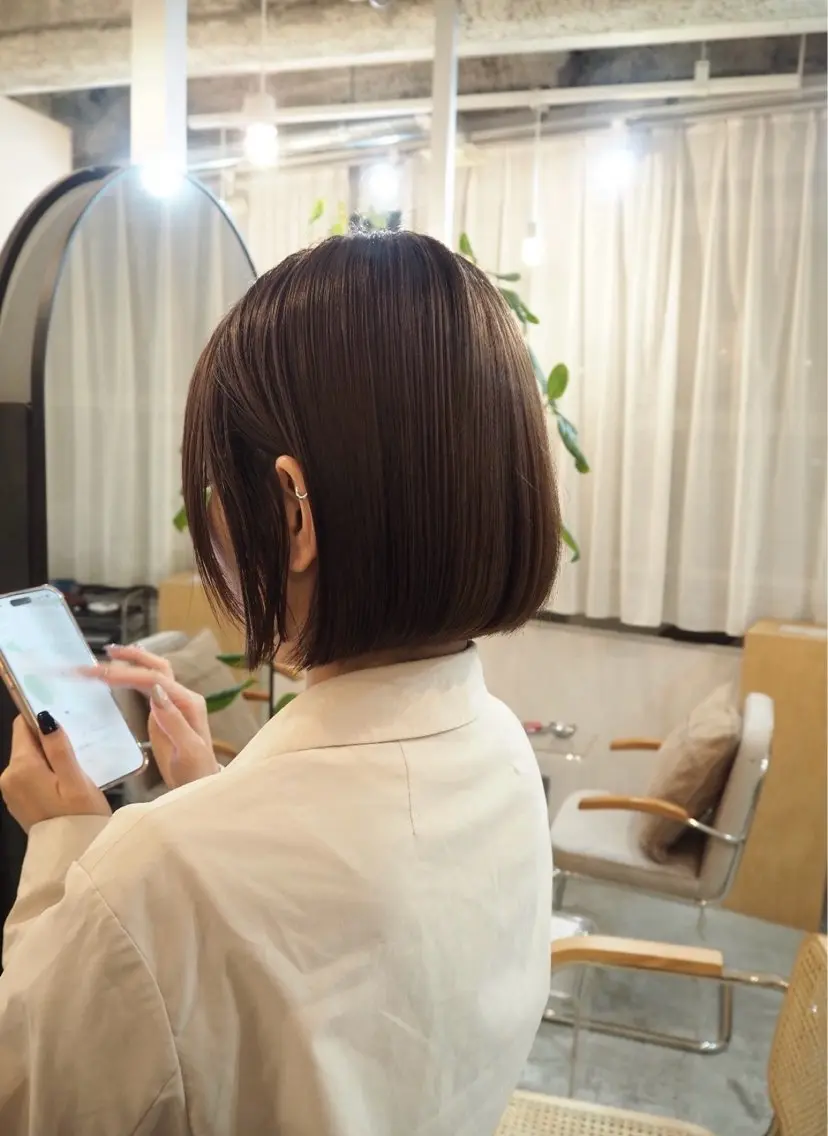 ショート 無料カットモデル募集 岡千尋のヘアスタイル