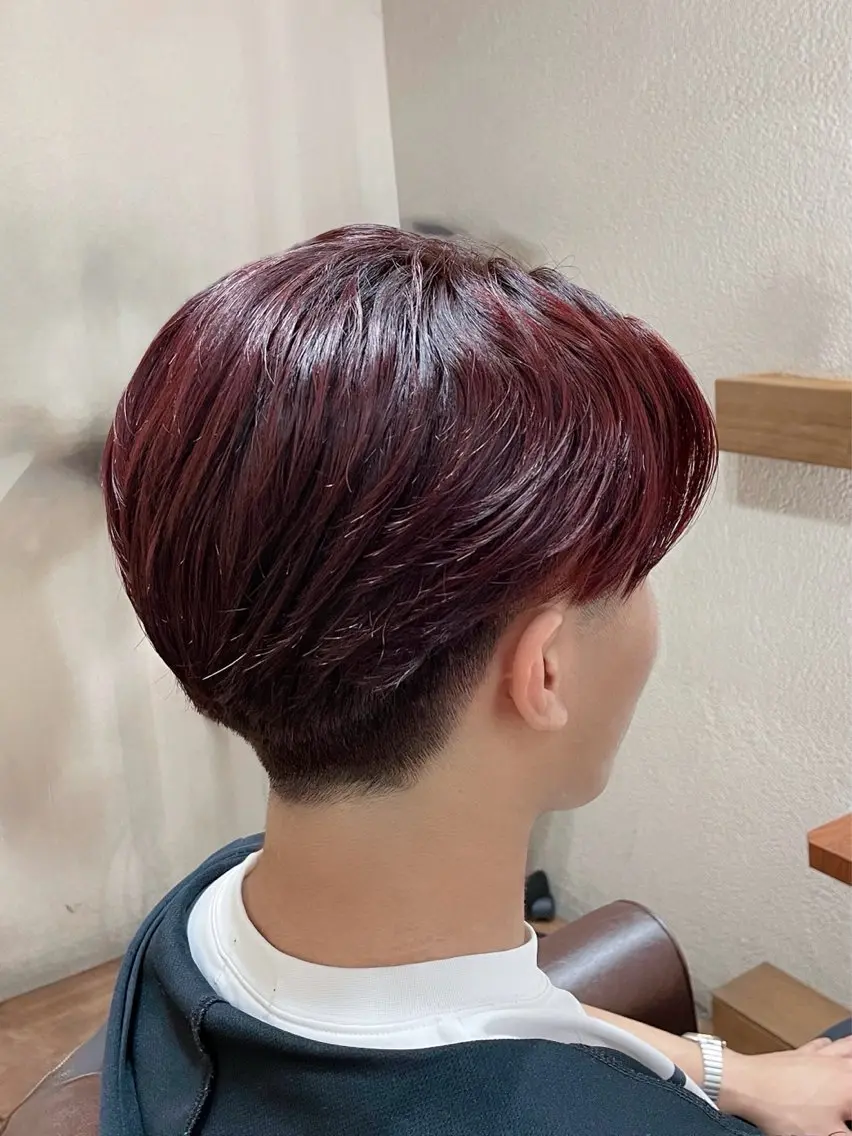 ショート カラー メンズ marl 鈴鹿 / SHINのヘアスタイル