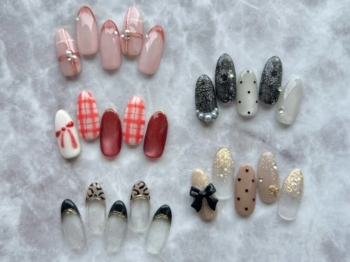 【★オフあり】季節のイベントネイル♪通常価格￥7900→🉐新規限定価格15%OFF✨の写真