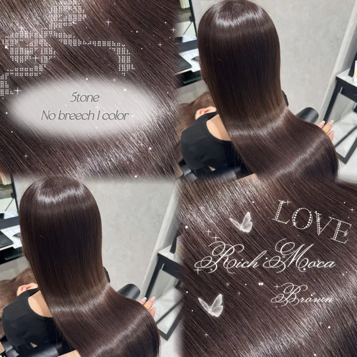ロング カラー ブラウンカラー ショコラブラウン モカブラウン ヘアカラー しゅり🍎/アレンジ 🎀/髪質改善✨️のヘアスタイル