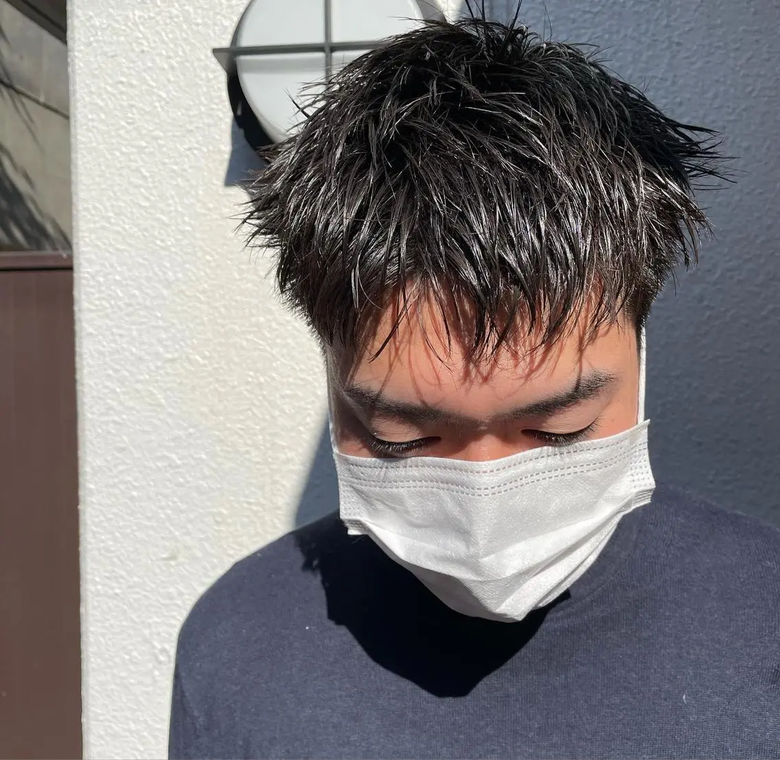 ショート メンズ 吉田一輝 外国人パーマのヘアスタイル