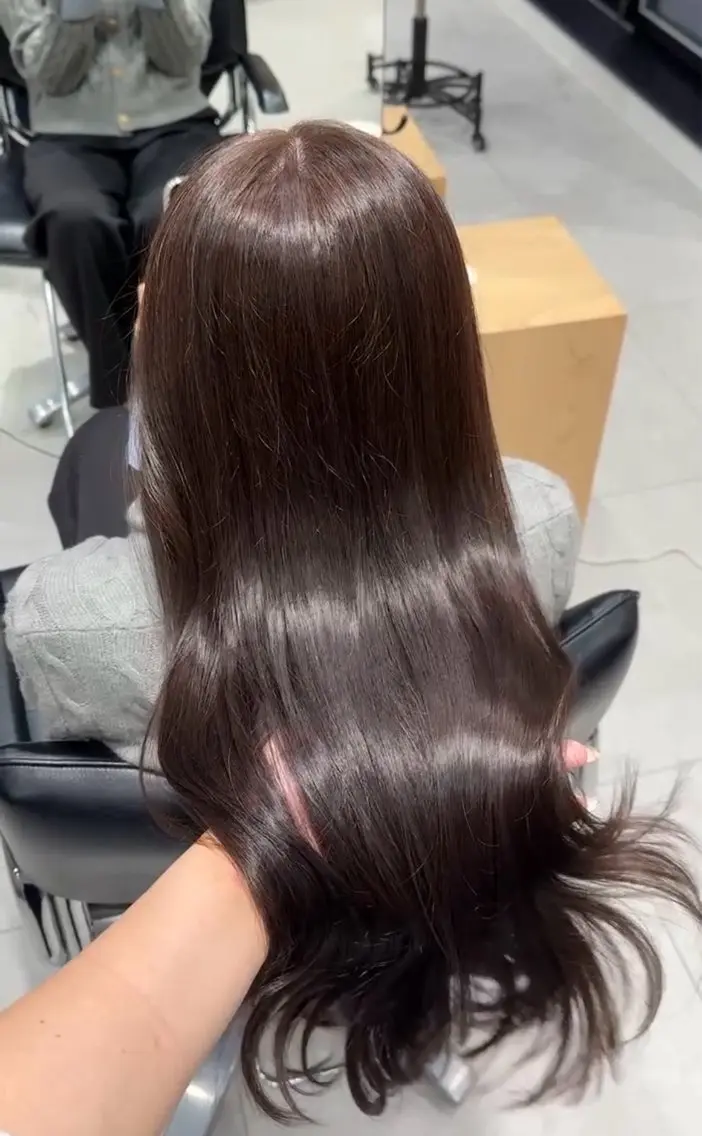 カラー 髪質改善 ヘアカラー トリートメント 福岡美容室/髪質改善 あおいのヘアスタイル