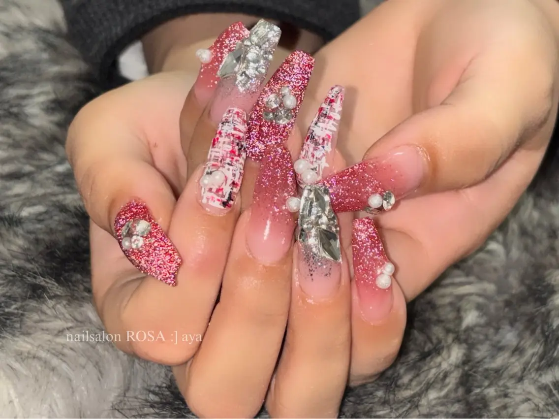 ネイル ハンドネイル nailsalon ROSA ayaのネイルデザイン