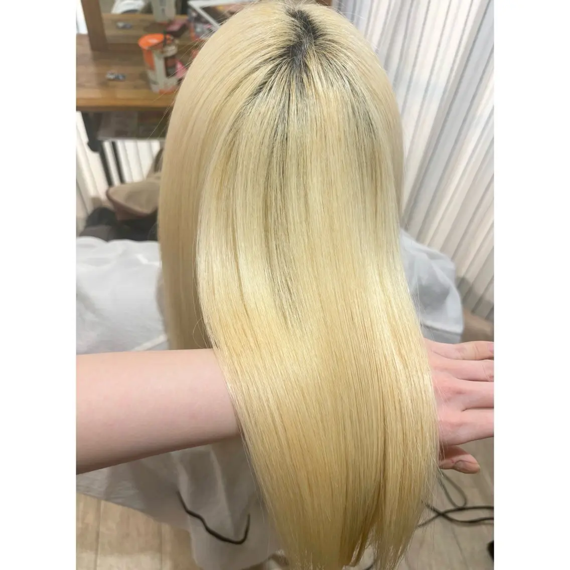 セミロング トリートメント トリートメント はしもと あかりのヘアスタイル