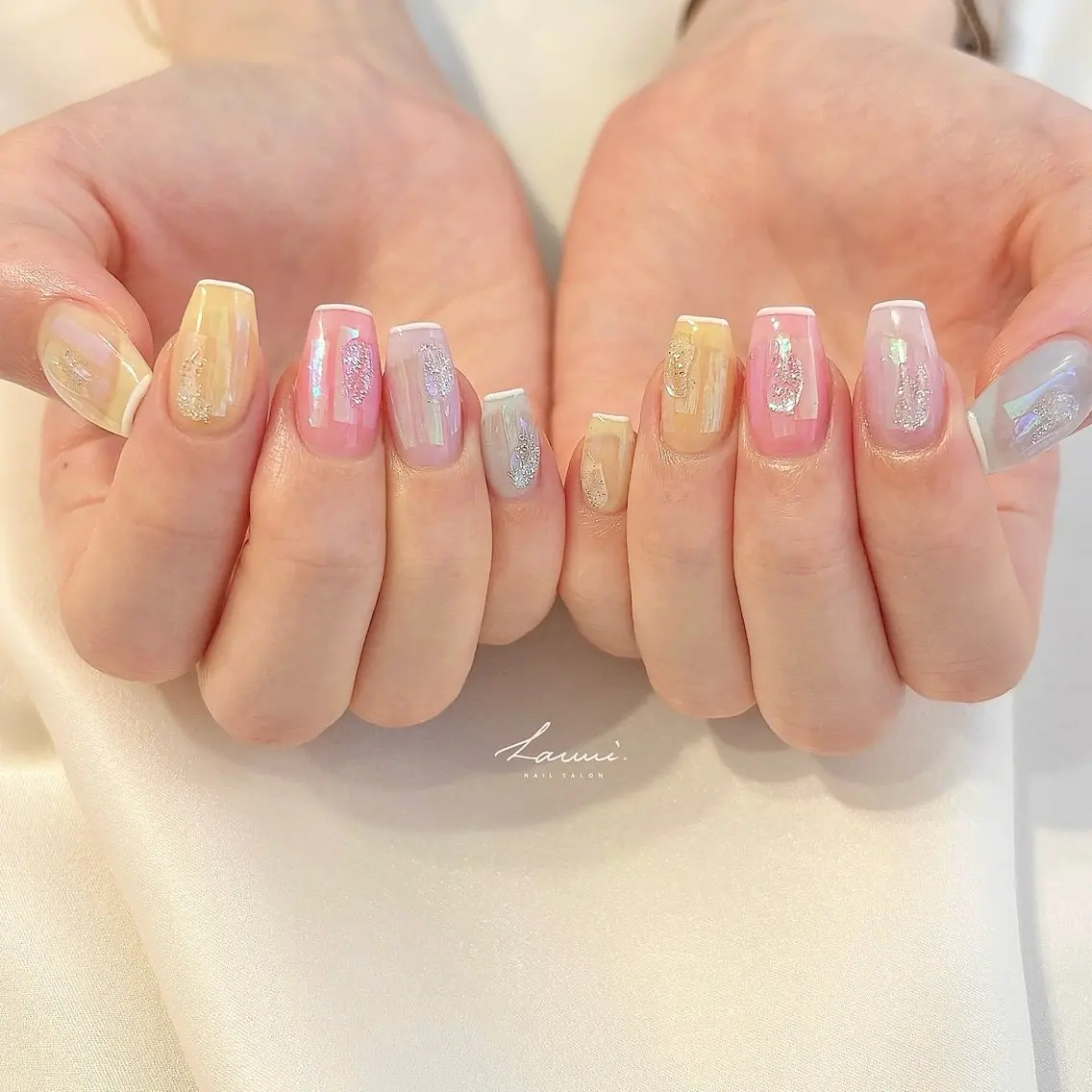 ネイル パステルネイル ハンドネイル Laumi NAIL SALON/新宿南口のネイルデザイン
