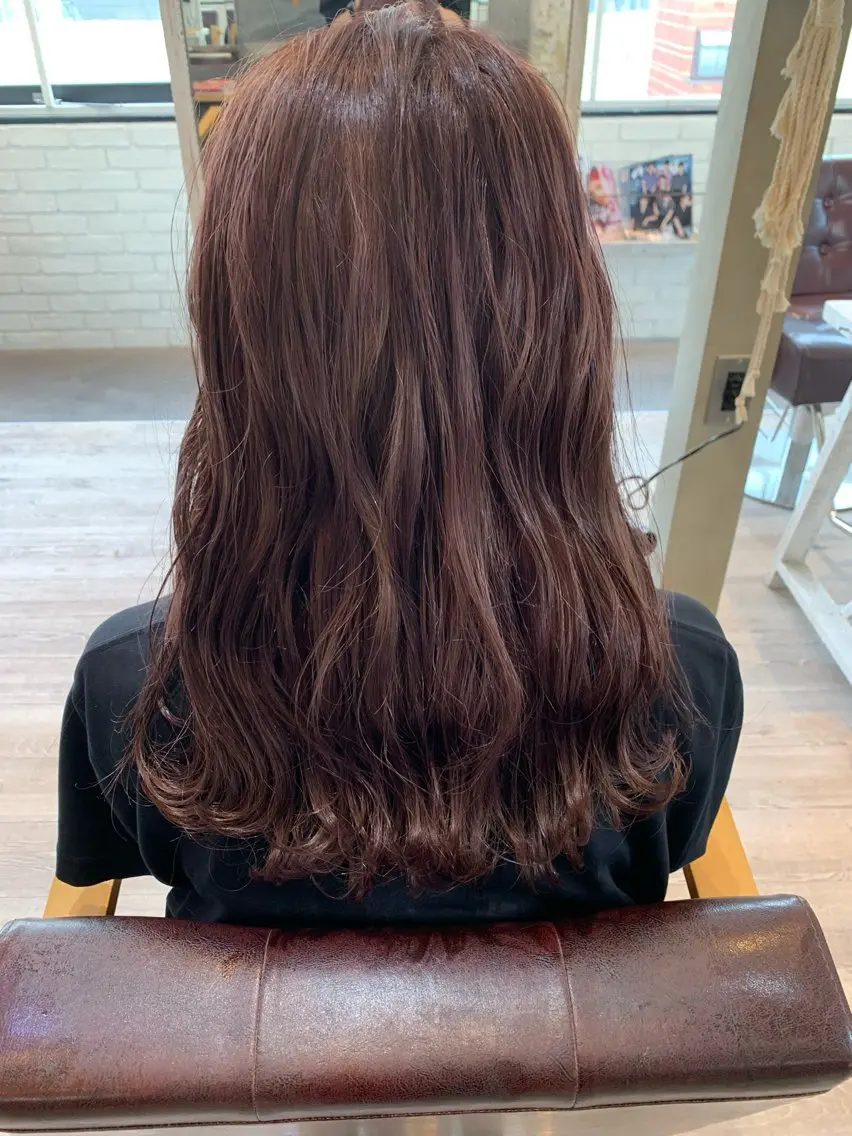 ロング カラー 塚本 昂のヘアスタイル