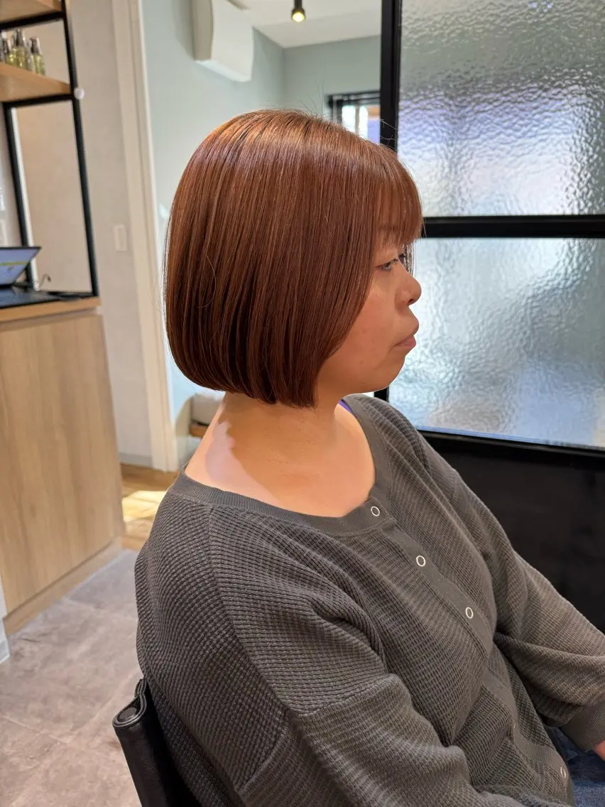 セミロング 髪質改善 似合わせカット 縮毛矯正 トリートメント 吉祥寺プルエクステ 🌟Hiraiのヘアスタイル