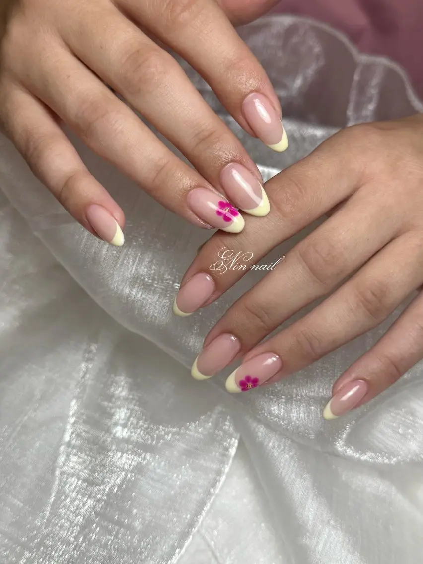 カラー ハンドネイル ハンドケア Nin ネイル💅のネイルデザイン