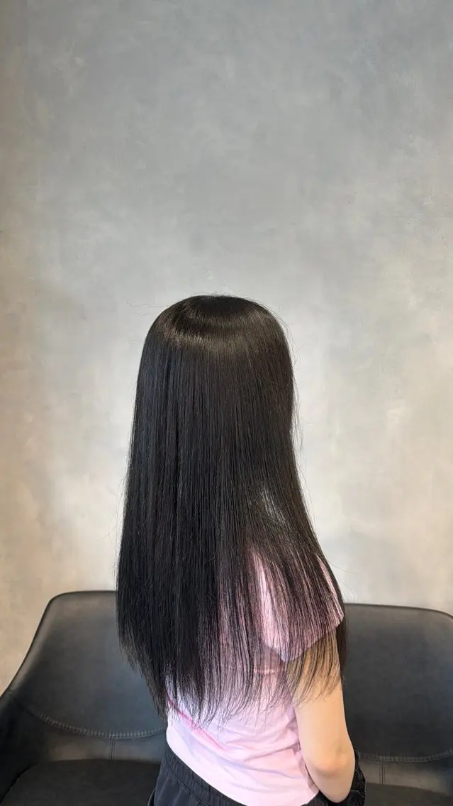 カラー 透明感カラー ヘアカラー トリートメント 井野 彩加のヘアスタイル