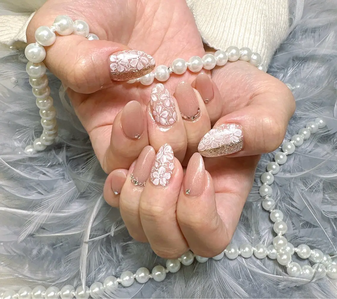 ネイル 春ネイル ハンドネイル Pretty Nail Salonのネイルデザイン