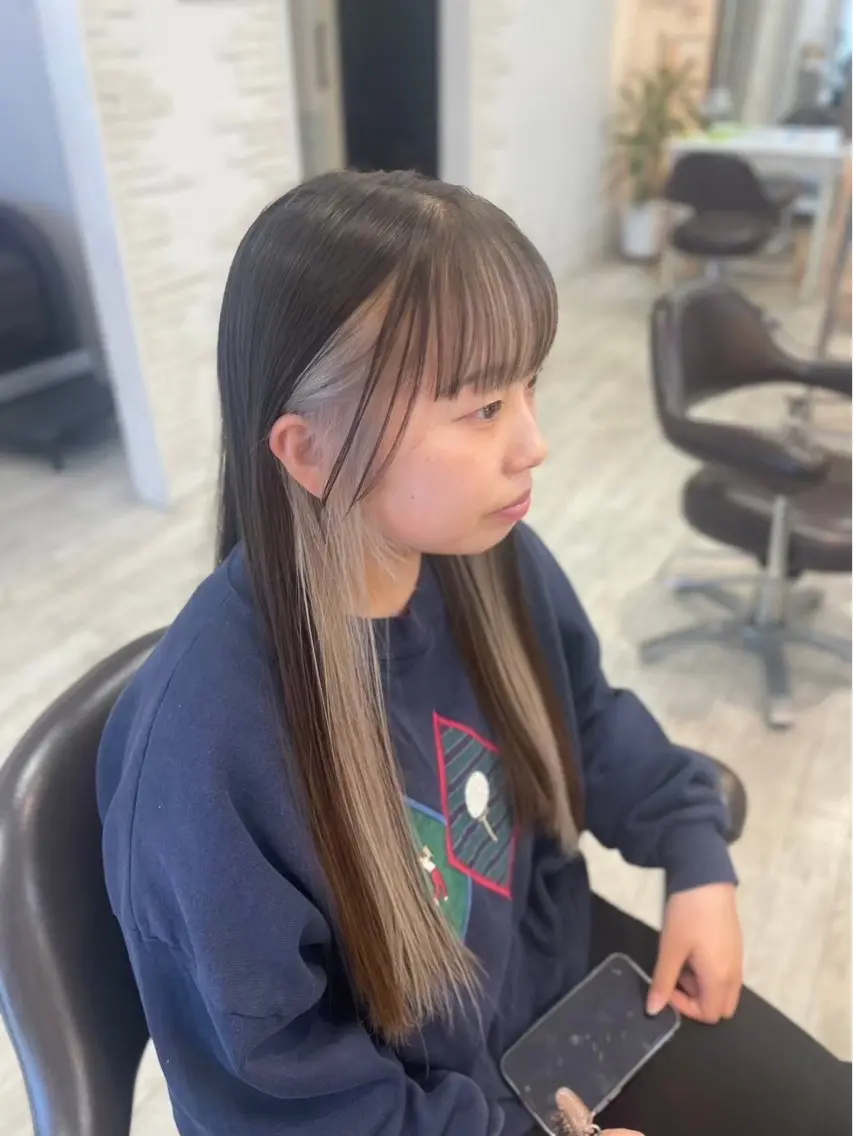 インナーエクステ12本👽の写真