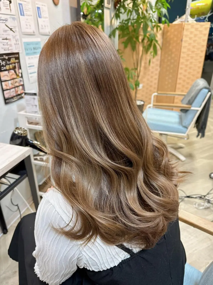 カット✂️＋ダメージ補修カラー(アマトラシグマin)❤️の写真