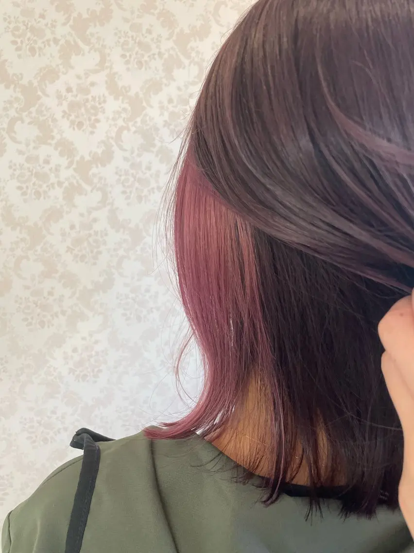 カラー カット ヘアカラー トリートメント ヒヨシ ルナのヘアスタイル