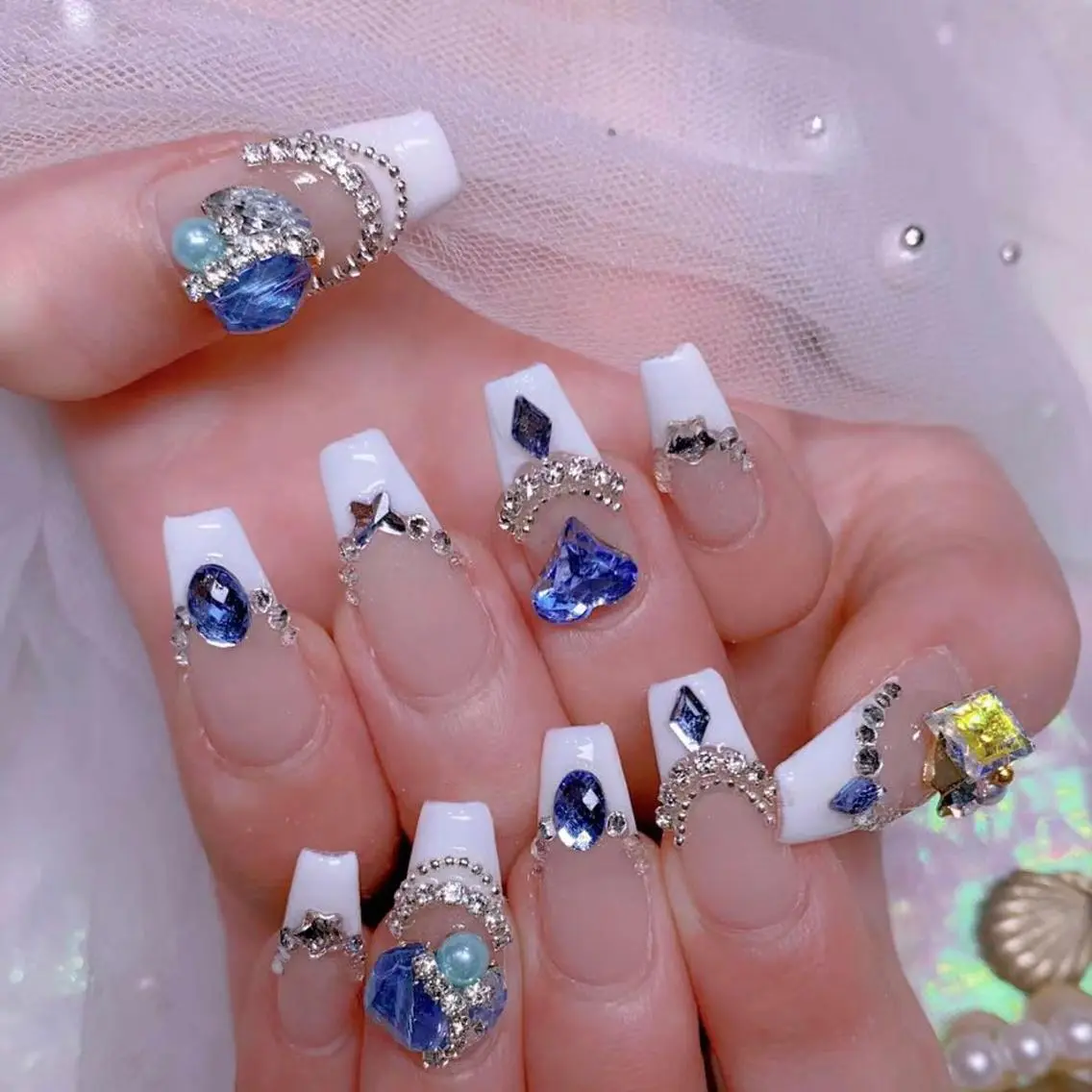ネイル キラキラ🌸🌸🌸 nail ⭐️✨のネイルデザイン