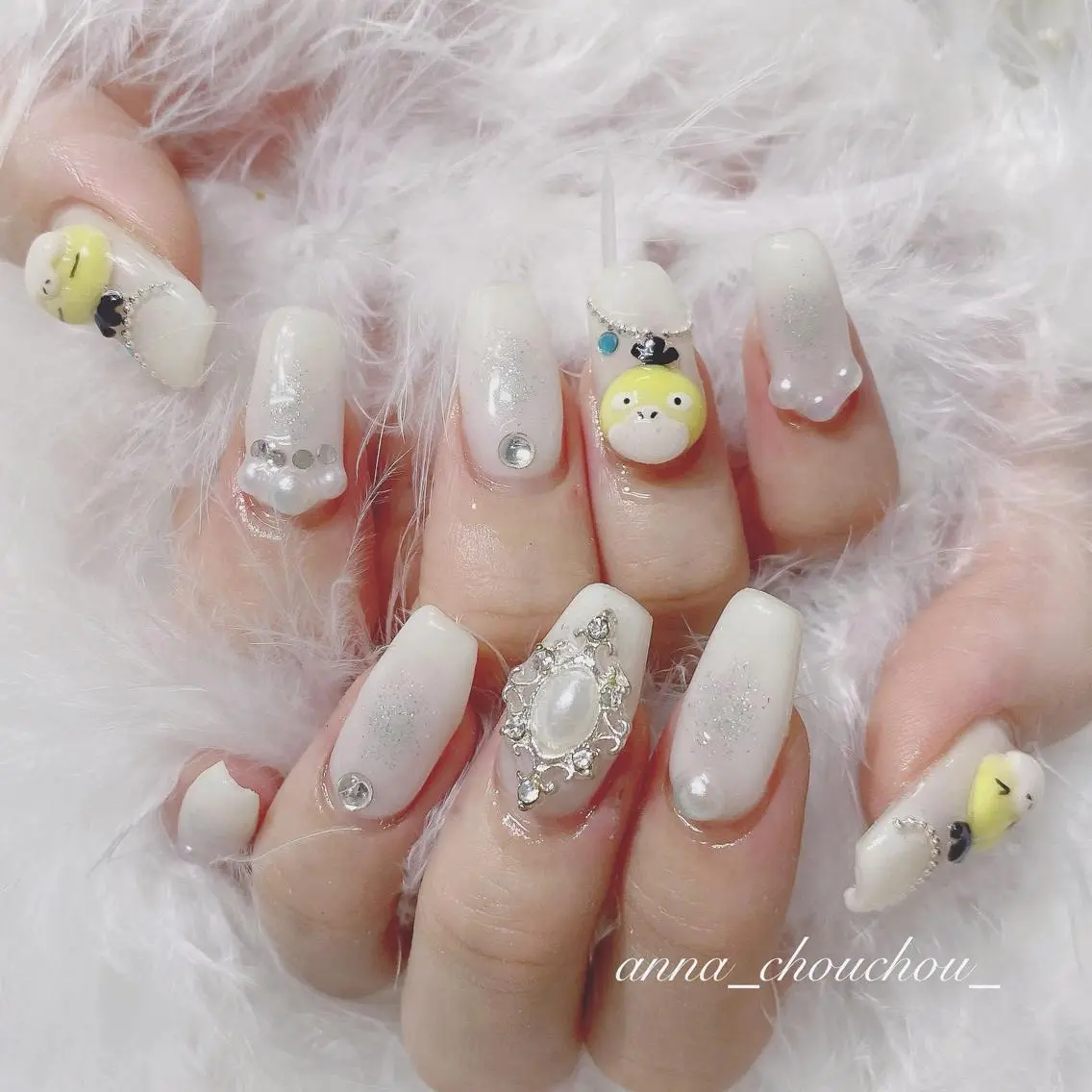 ネイル アートネイル Anna Sano⭐️のネイルデザイン